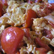 Picture Of Chinese Food With Eggs And Tomatoes